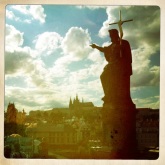 Praha! Took a Czech language class.
